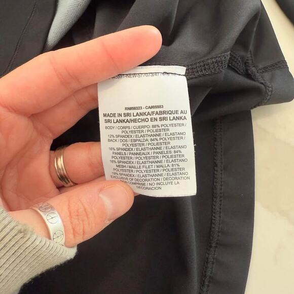 Nike Pro Dri Fit Black Neon Yellow Zip Pullover Long Sleeve Mesh Women's Large - Picture 8 of 9